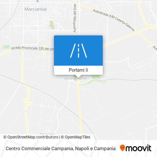 Mappa Centro Commerciale Campania
