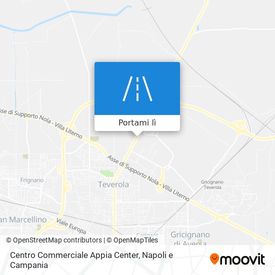 Mappa Centro Commerciale Appia Center