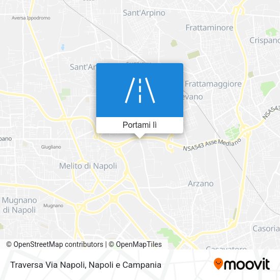 Mappa Traversa Via Napoli