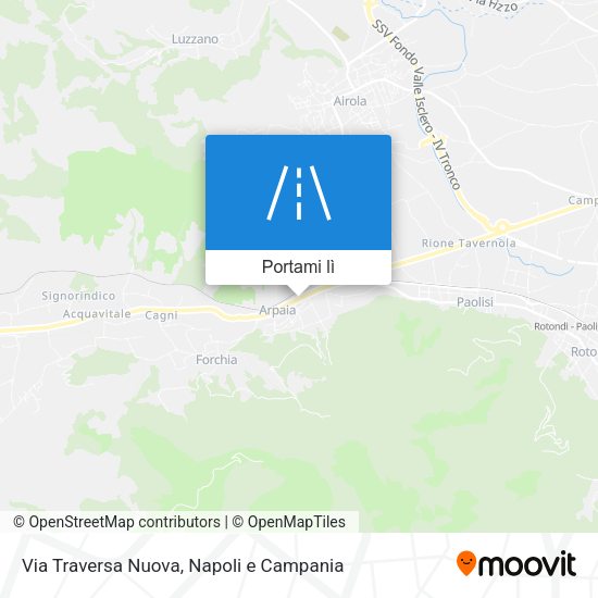 Mappa Via Traversa Nuova