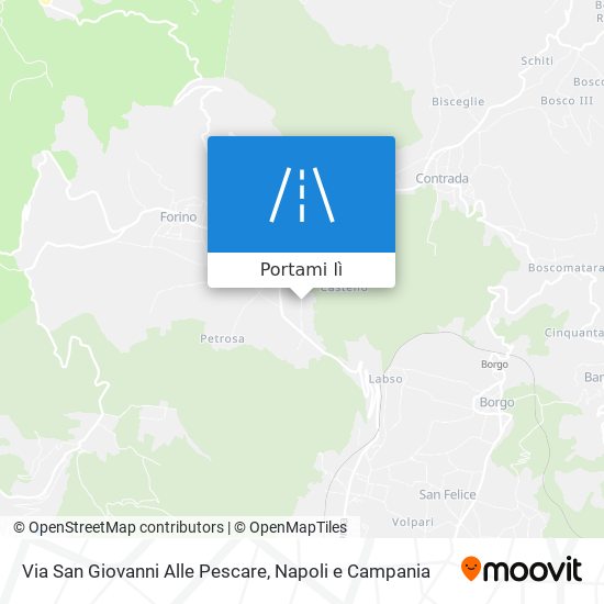 Mappa Via San Giovanni Alle Pescare