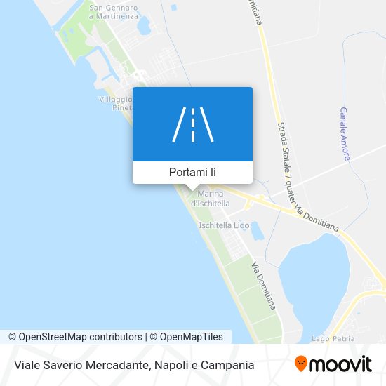 Mappa Viale Saverio Mercadante