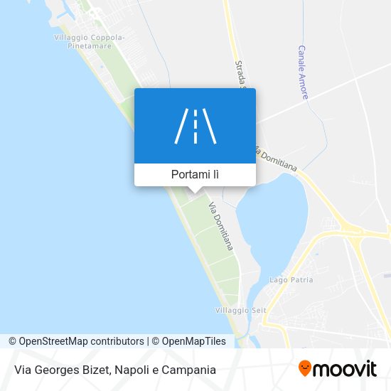 Mappa Via Georges Bizet