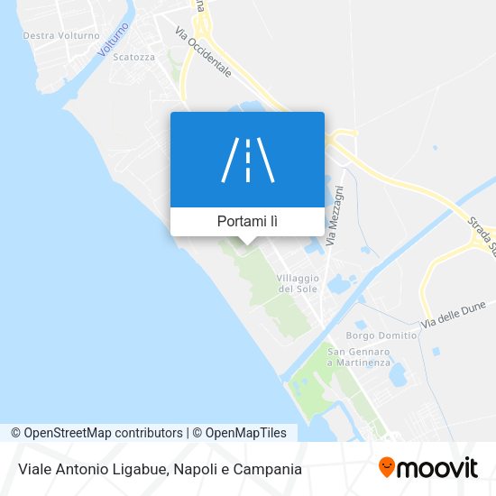 Mappa Viale Antonio Ligabue