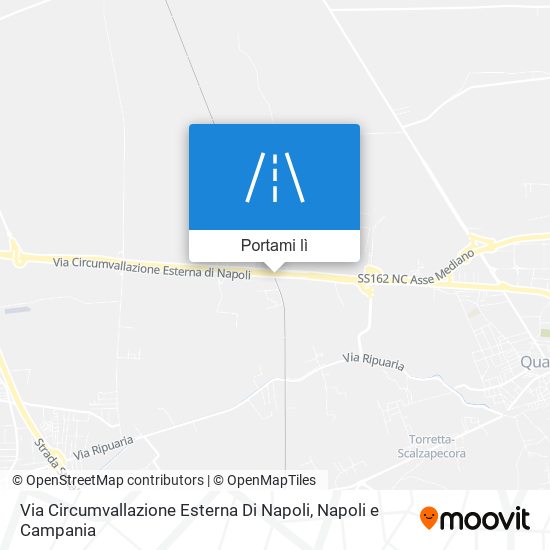 Mappa Via Circumvallazione Esterna Di Napoli