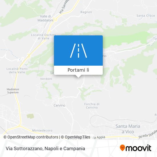 Mappa Via Sottorazzano