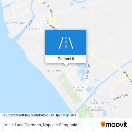 Mappa Viale Luca Giordano