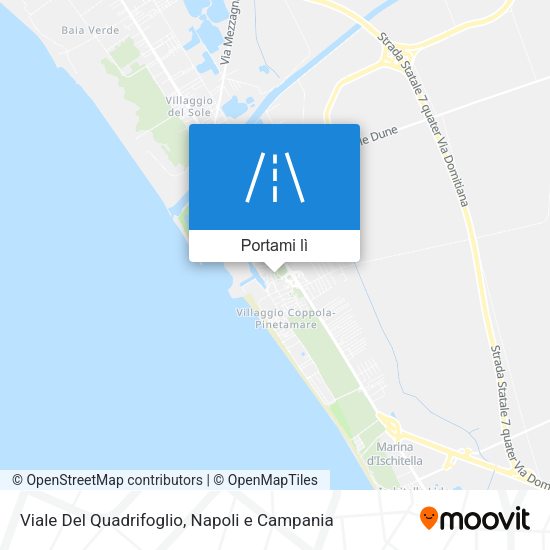 Mappa Viale Del Quadrifoglio