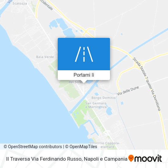 Mappa II Traversa Via Ferdinando Russo