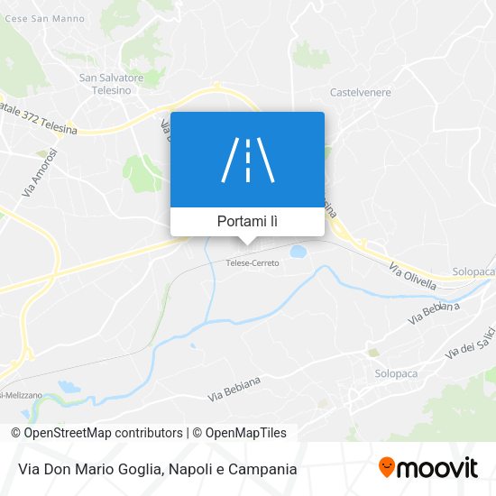 Mappa Via Don Mario Goglia