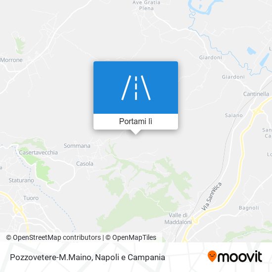 Mappa Pozzovetere-M.Maino