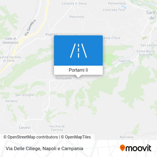 Mappa Via Delle Ciliege