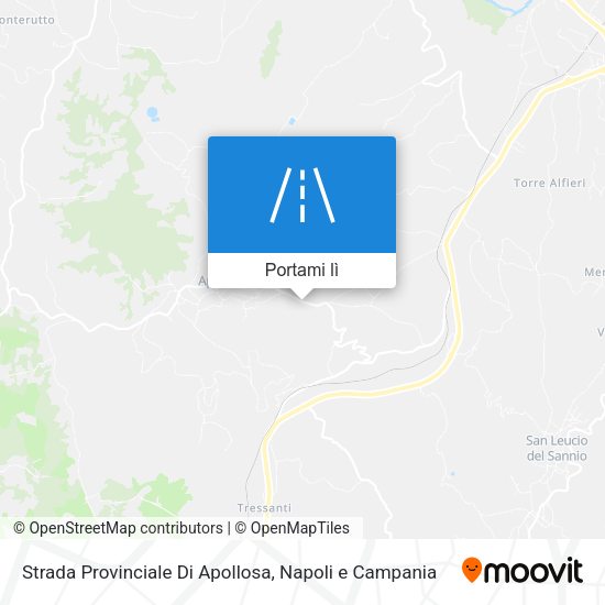 Mappa Strada Provinciale Di Apollosa