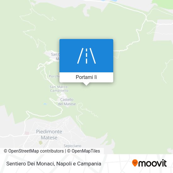 Mappa Sentiero Dei Monaci