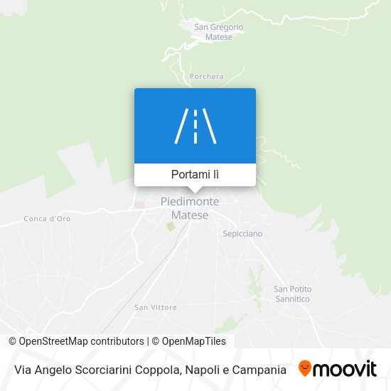 Mappa Via Angelo Scorciarini Coppola