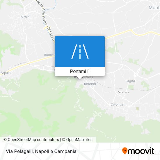 Mappa Via Pelagalli