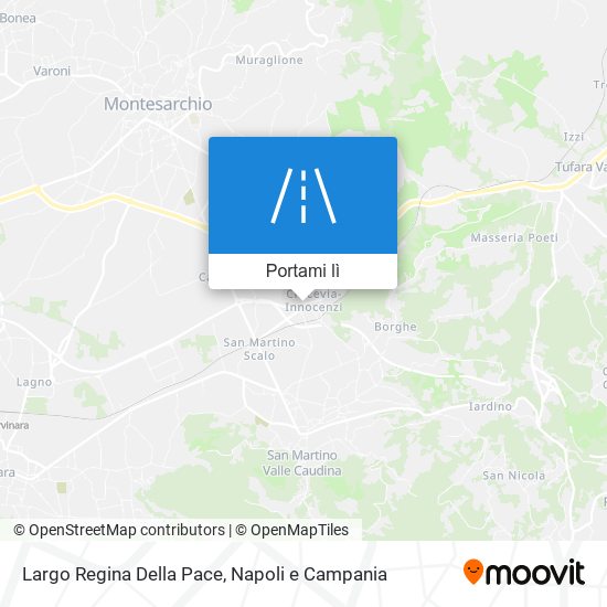 Mappa Largo Regina Della Pace