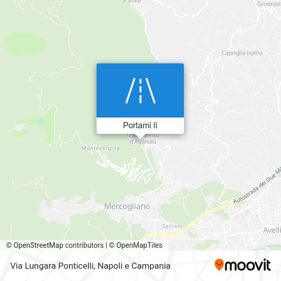 Mappa Via Lungara Ponticelli