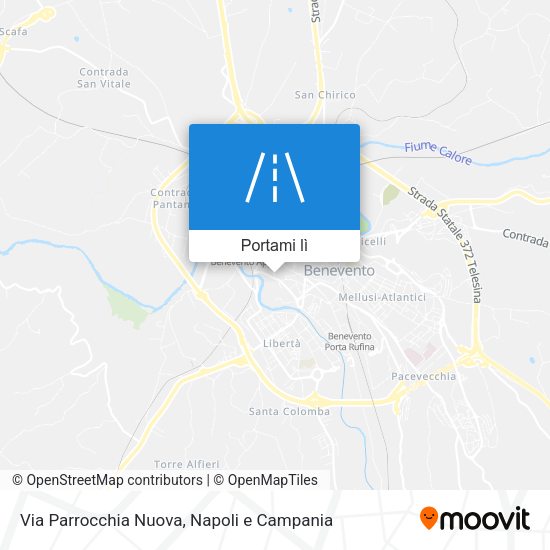 Mappa Via Parrocchia Nuova