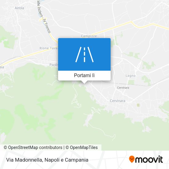 Mappa Via Madonnella