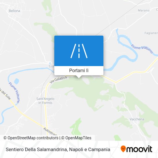 Mappa Sentiero Della Salamandrina