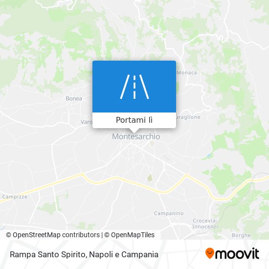 Mappa Rampa Santo Spirito