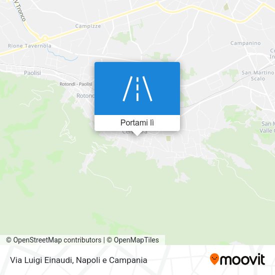Mappa Via Luigi Einaudi
