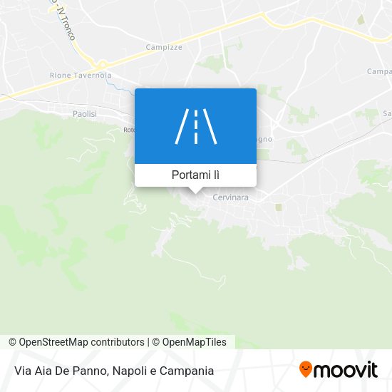 Mappa Via Aia De Panno