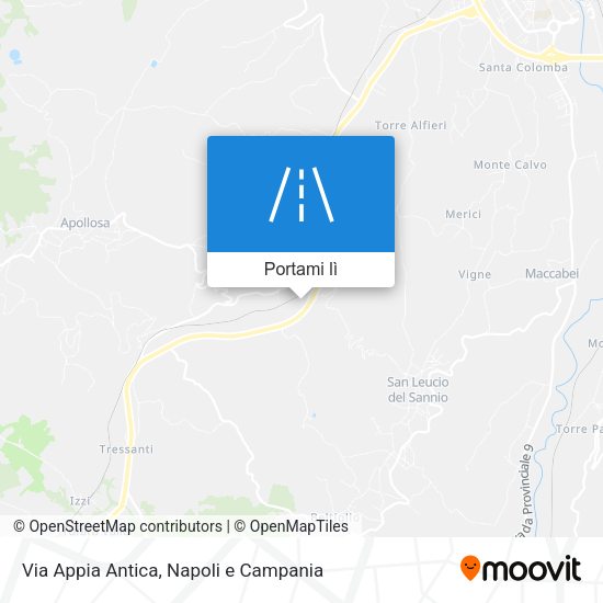 Mappa Via Appia Antica