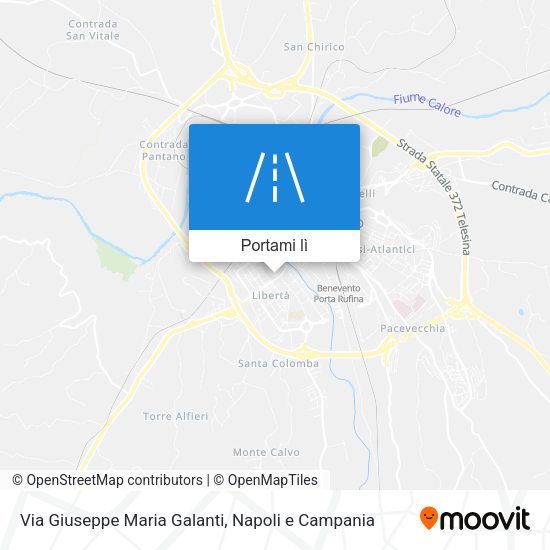 Mappa Via Giuseppe Maria Galanti