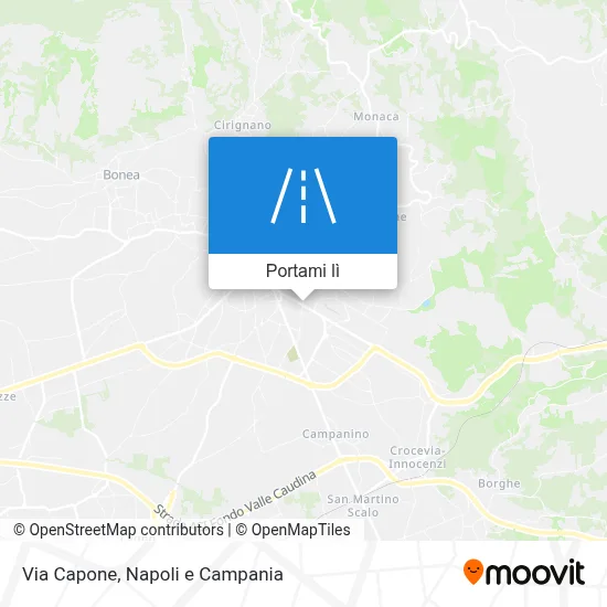 Mappa Via Capone