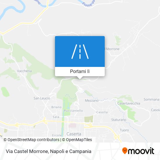 Mappa Via Castel Morrone