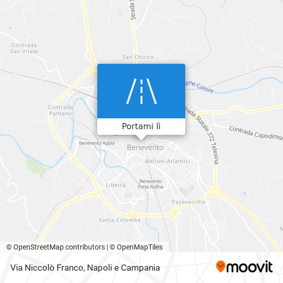 Mappa Via Niccolò Franco