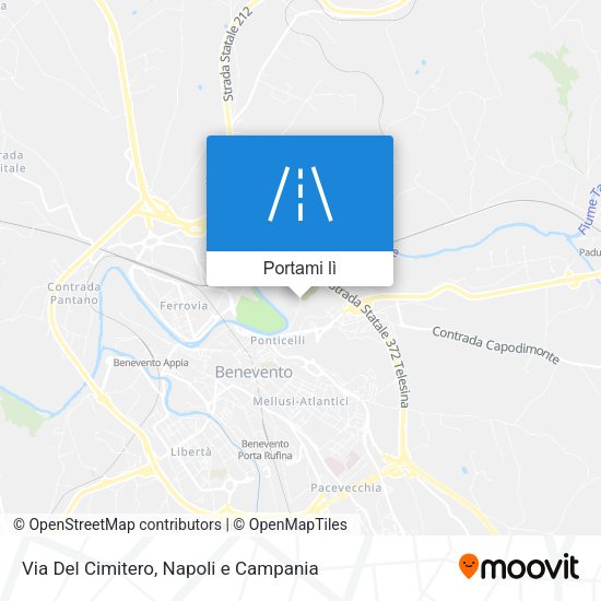 Mappa Via Del Cimitero