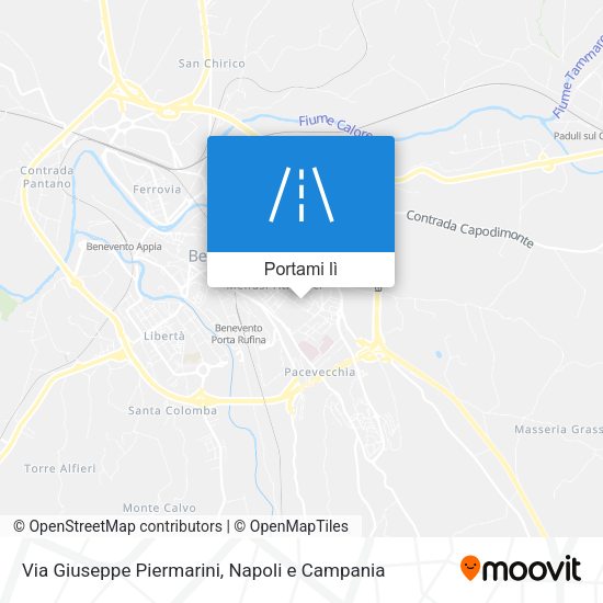 Mappa Via Giuseppe Piermarini