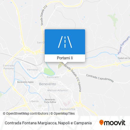 Mappa Contrada Fontana Margiacca