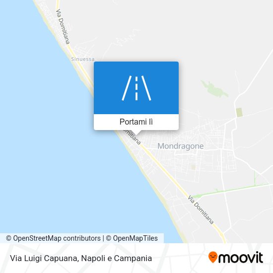 Mappa Via Luigi Capuana