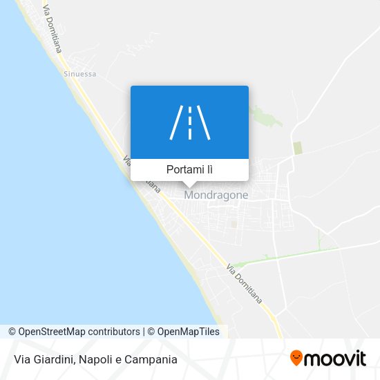Mappa Via Giardini
