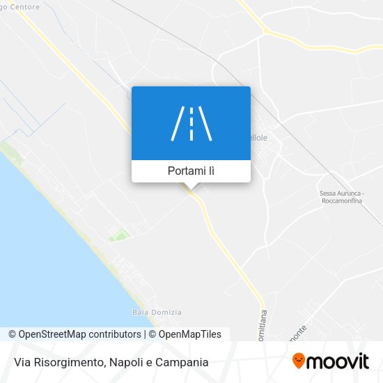 Mappa Via Risorgimento