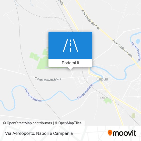 Mappa Via Aereoporto