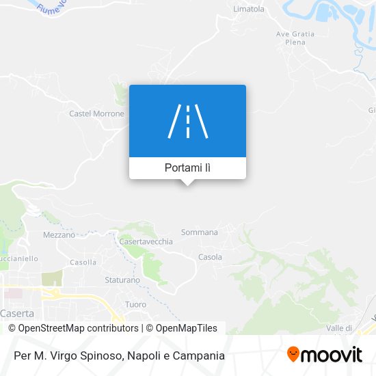 Mappa Per M. Virgo Spinoso