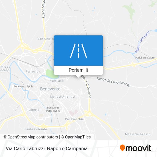 Mappa Via Carlo Labruzzi