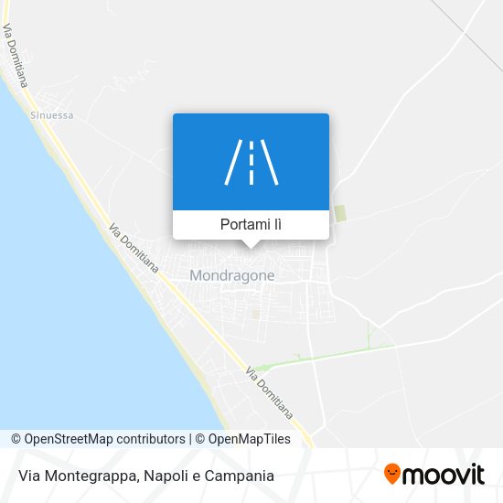 Mappa Via Montegrappa