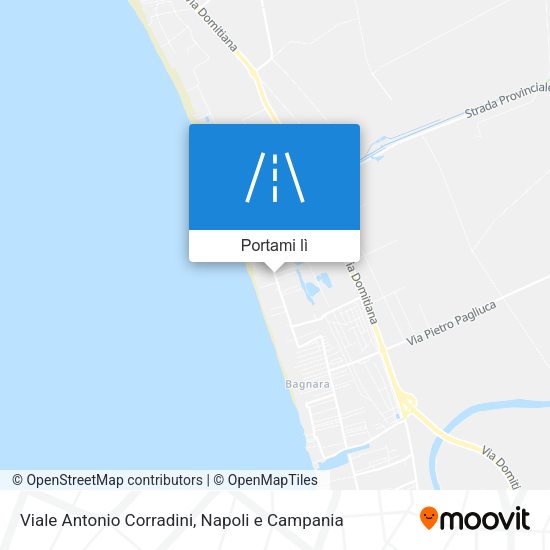 Mappa Viale Antonio Corradini