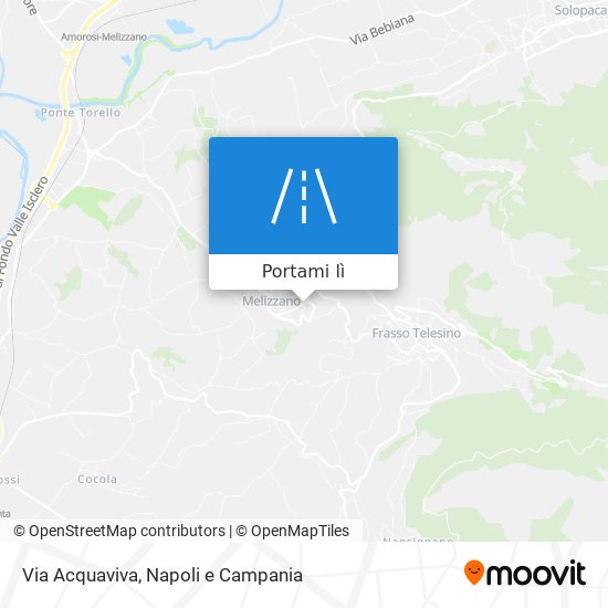 Mappa Via Acquaviva
