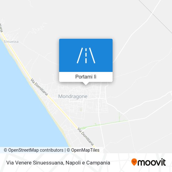 Mappa Via Venere Sinuessuana