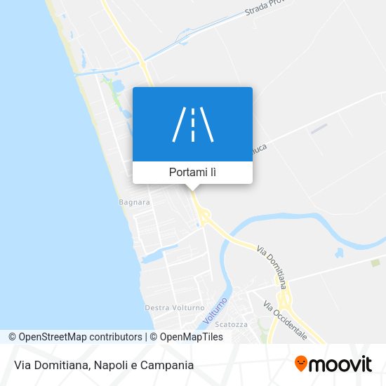 Mappa Via Domitiana