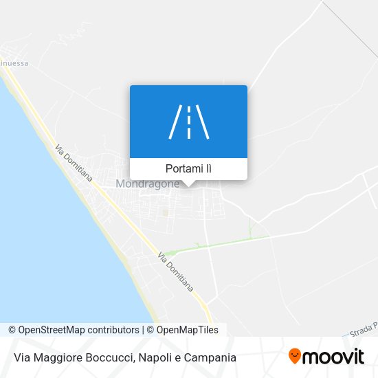 Mappa Via Maggiore Boccucci