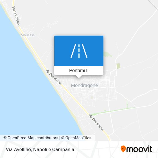 Mappa Via Avellino