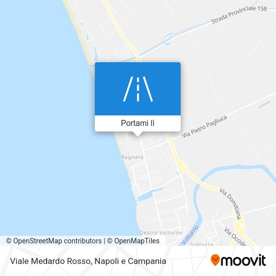 Mappa Viale Medardo Rosso